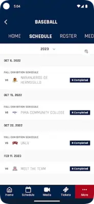 Arizona Wildcats android App screenshot 1